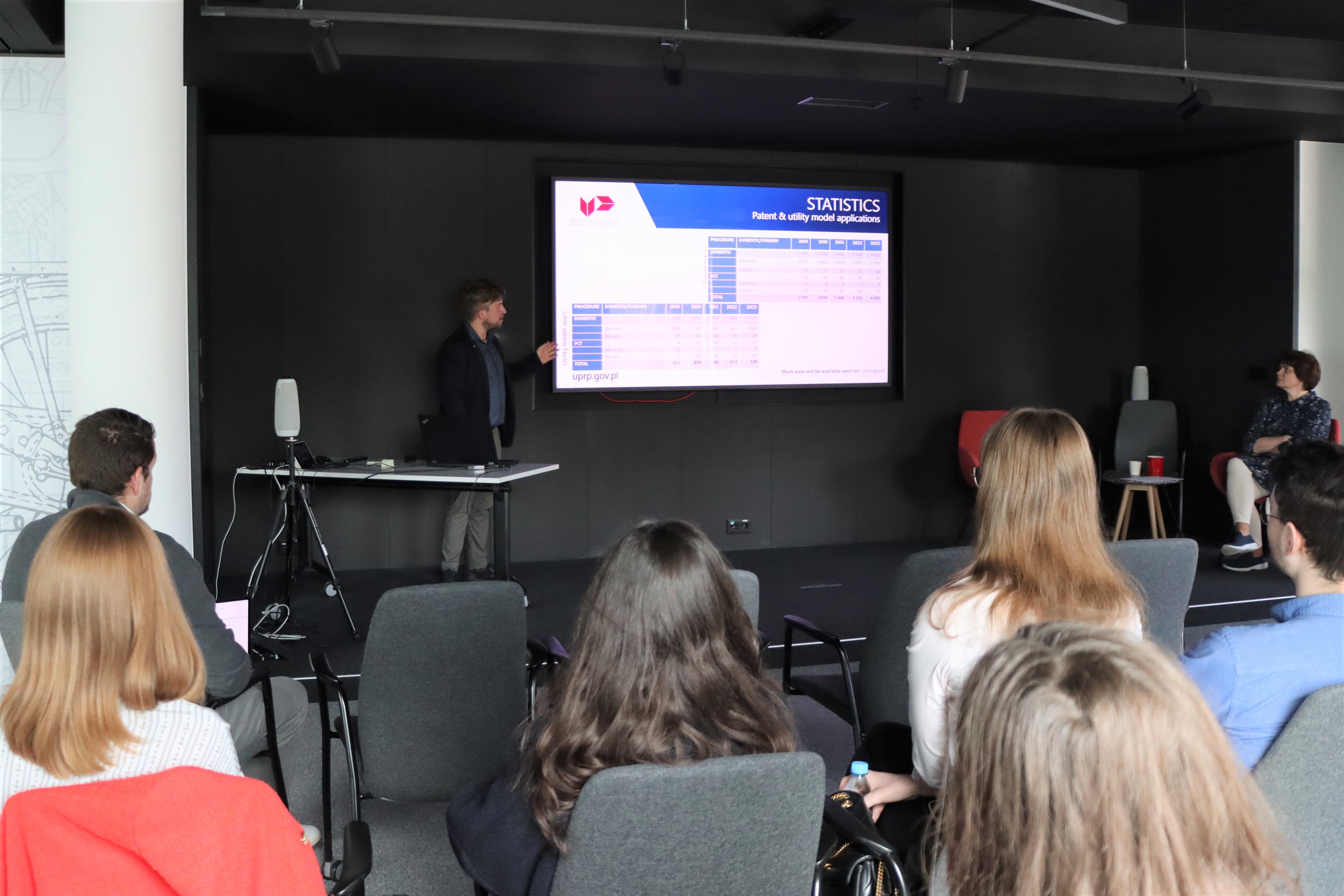 Studenci kierunku Intellectual Property and New Technologies przy Uniwersytecie Jagiellońskim odwiedzili Urząd Patentowy RP