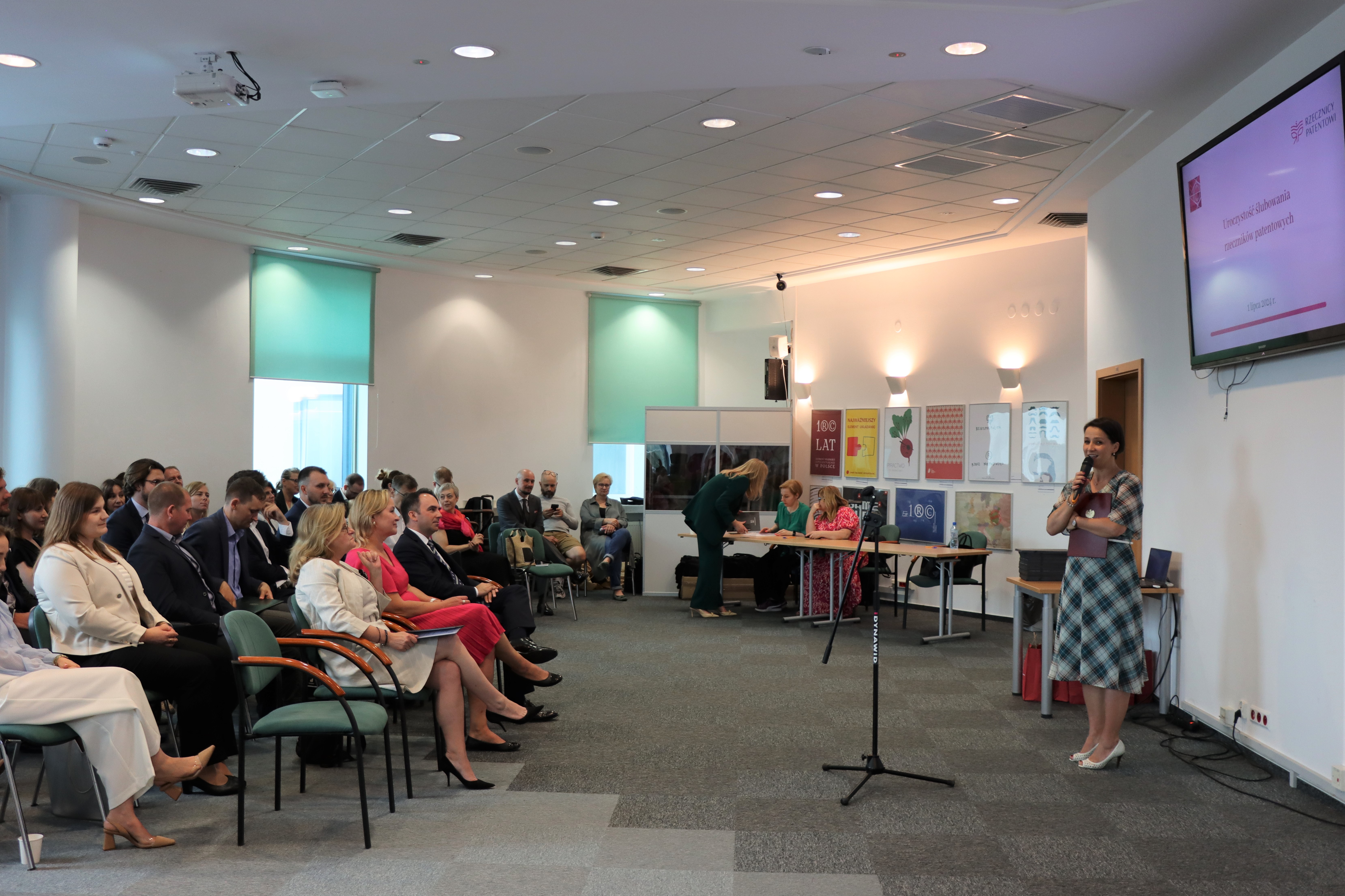 Ślubowanie rzeczników patentowych w siedzibie UPRP