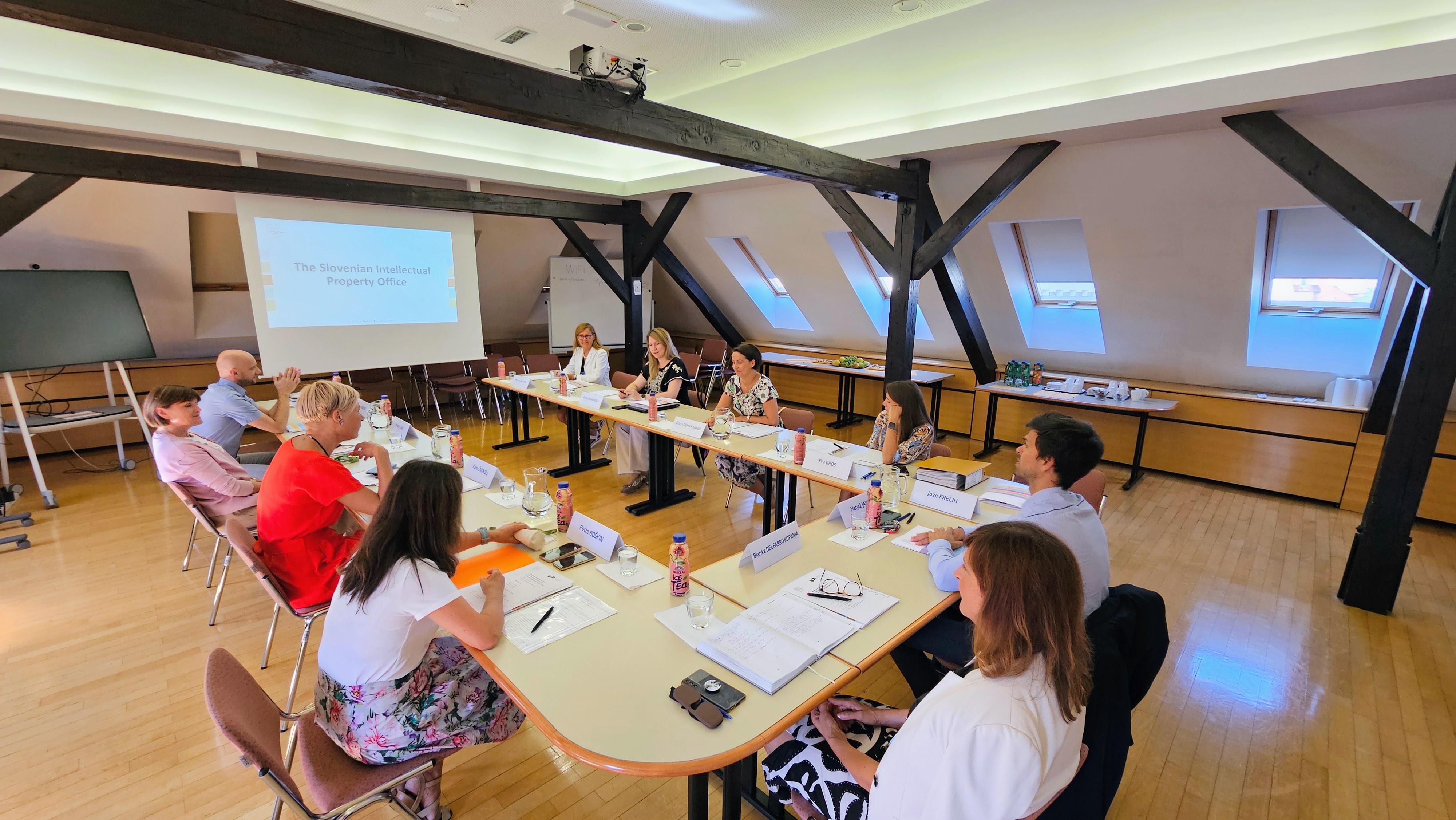 Prezes UPRP Edyta Demby-Siwek odwiedziła Słoweński Urząd Własności Intelektualnej