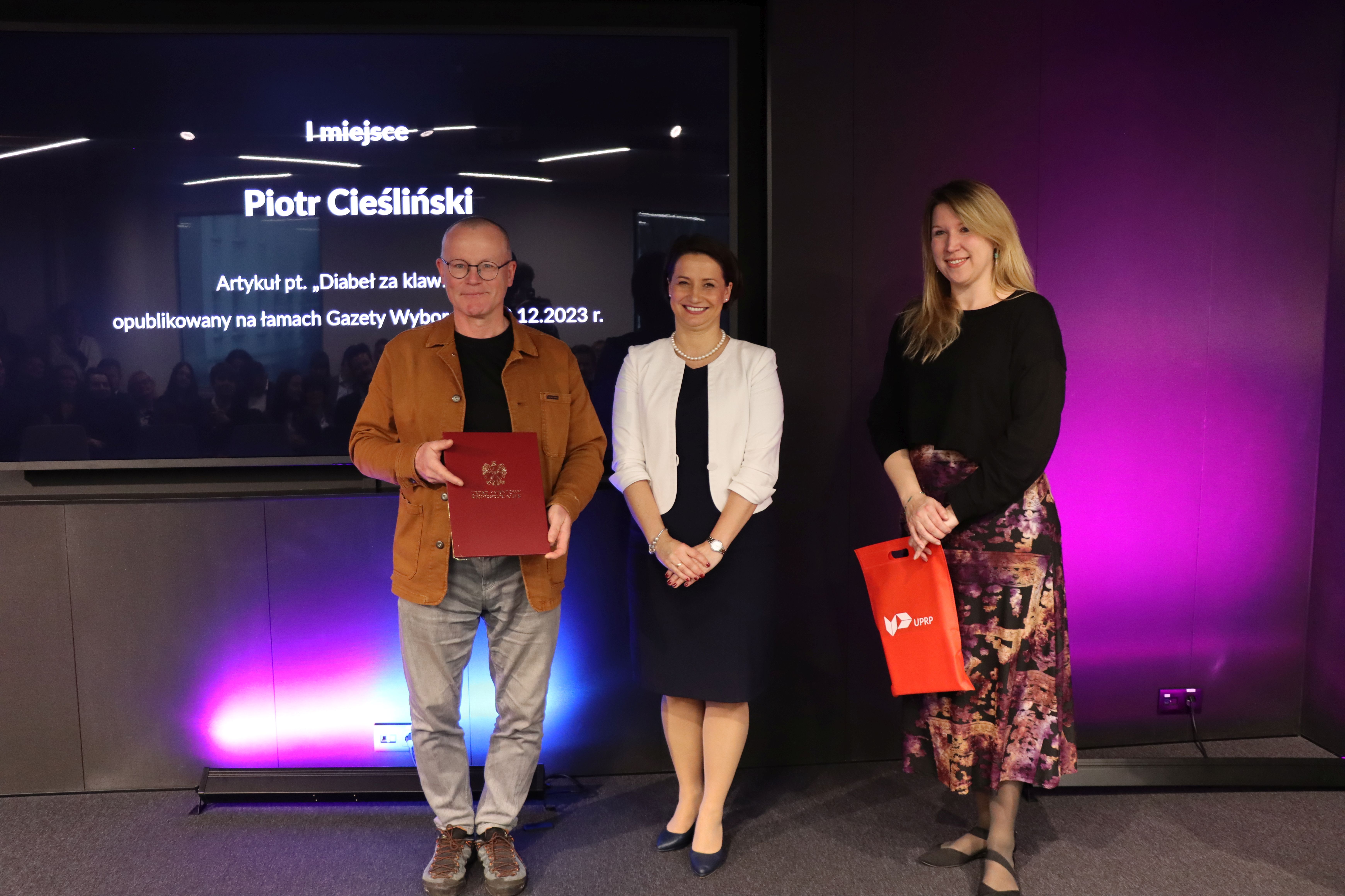 Gala konkursów Urzędu Patentowego RP, 6 grudnia 2024 roku