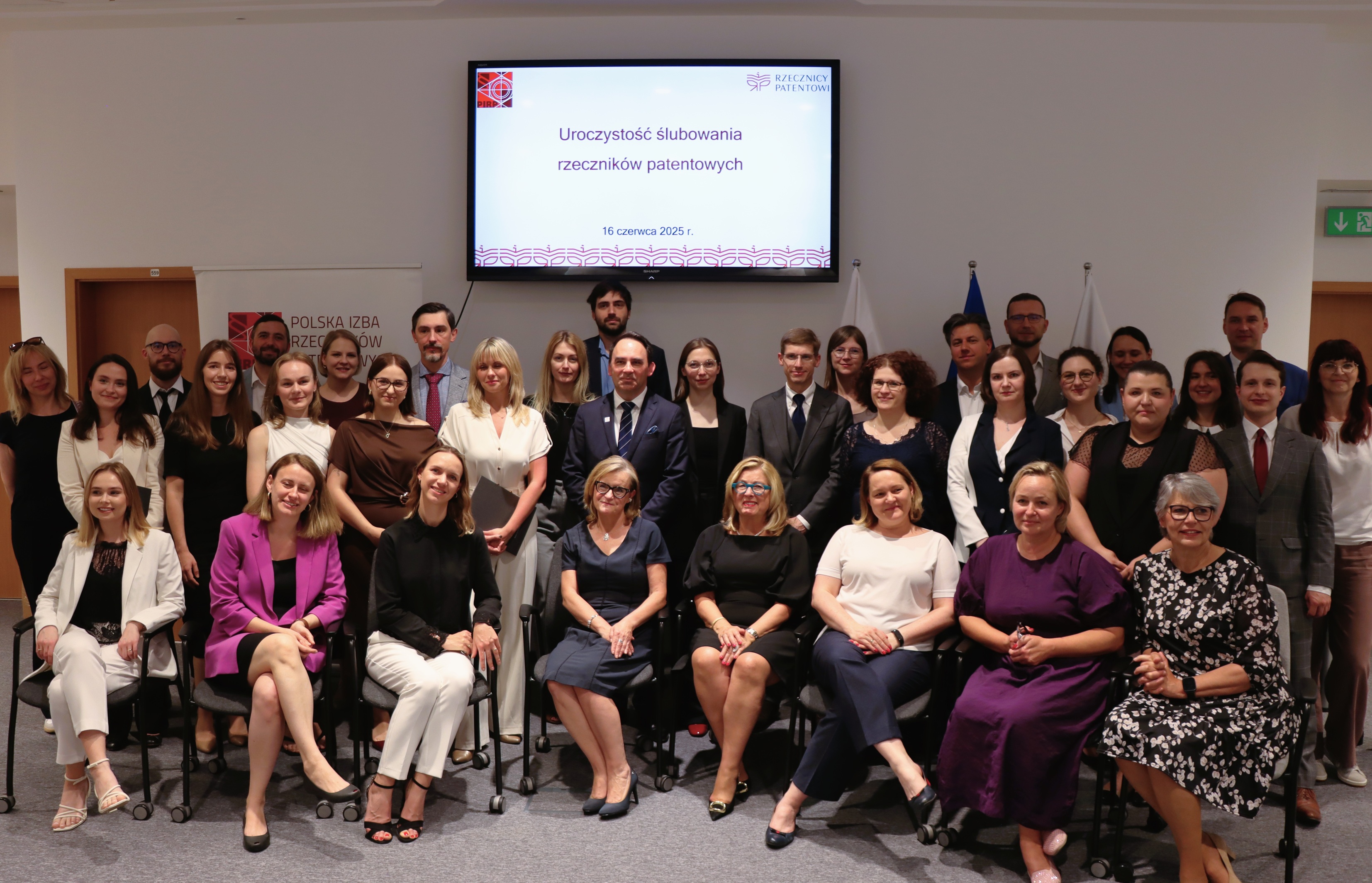 Prezes UPRP odebrała przysięgę od nowych rzeczników patentowych