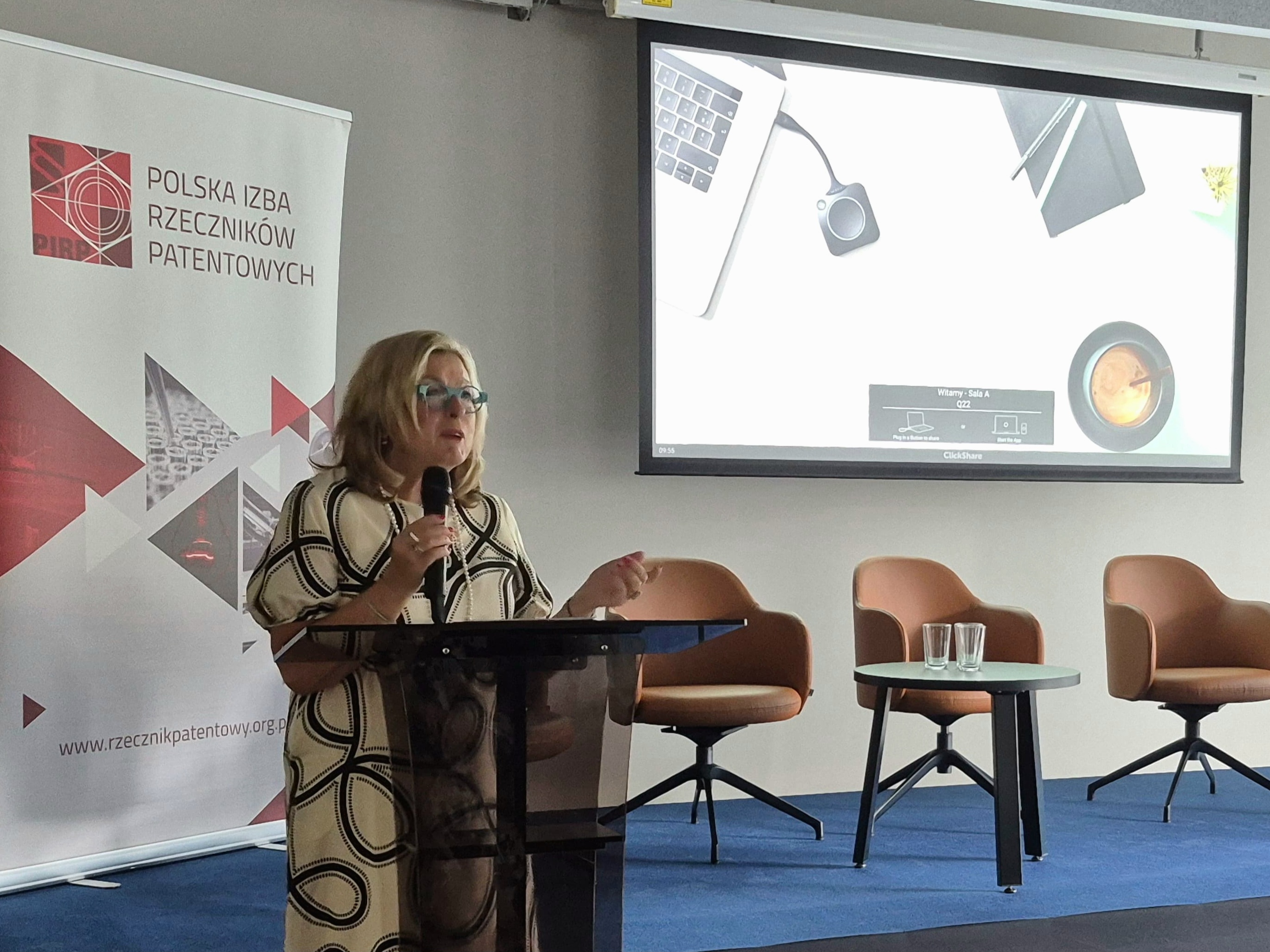 Kierownictwo Urzędu Patentowego RP na konferencji z okazji Dnia Rzecznika Patentowego