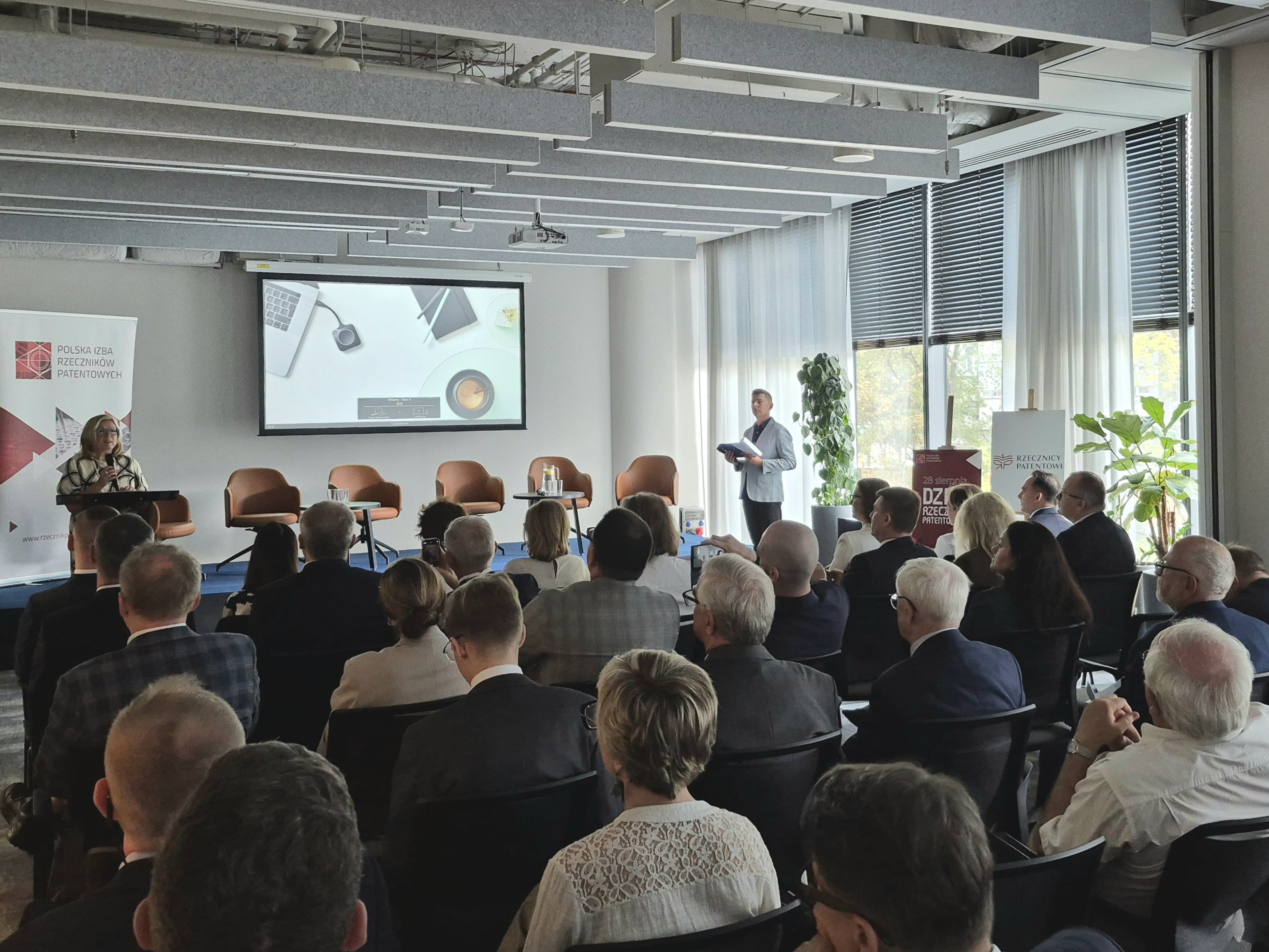 Kierownictwo Urzędu Patentowego RP na konferencji z okazji Dnia Rzecznika Patentowego