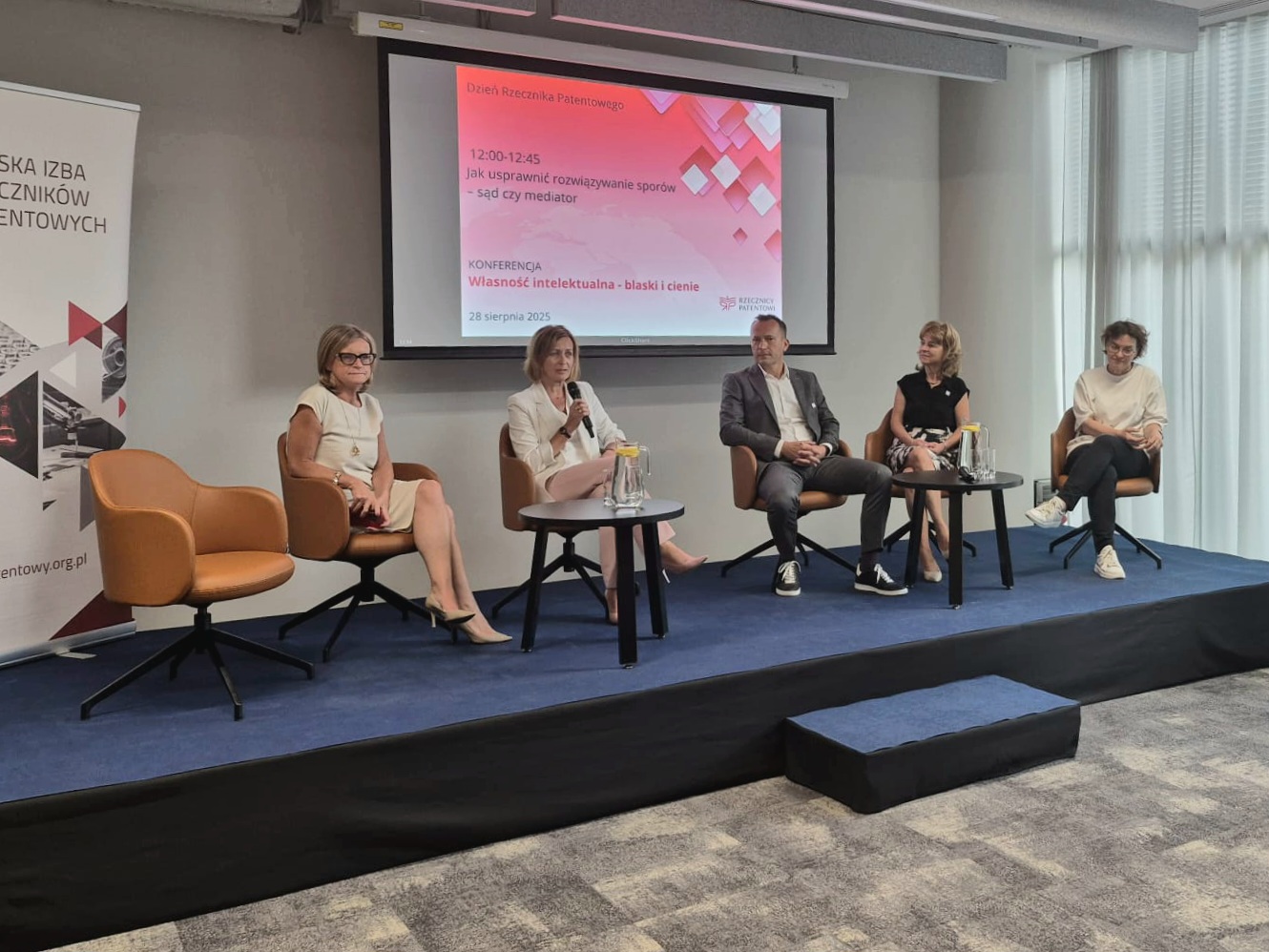 Kierownictwo Urzędu Patentowego RP na konferencji z okazji Dnia Rzecznika Patentowego