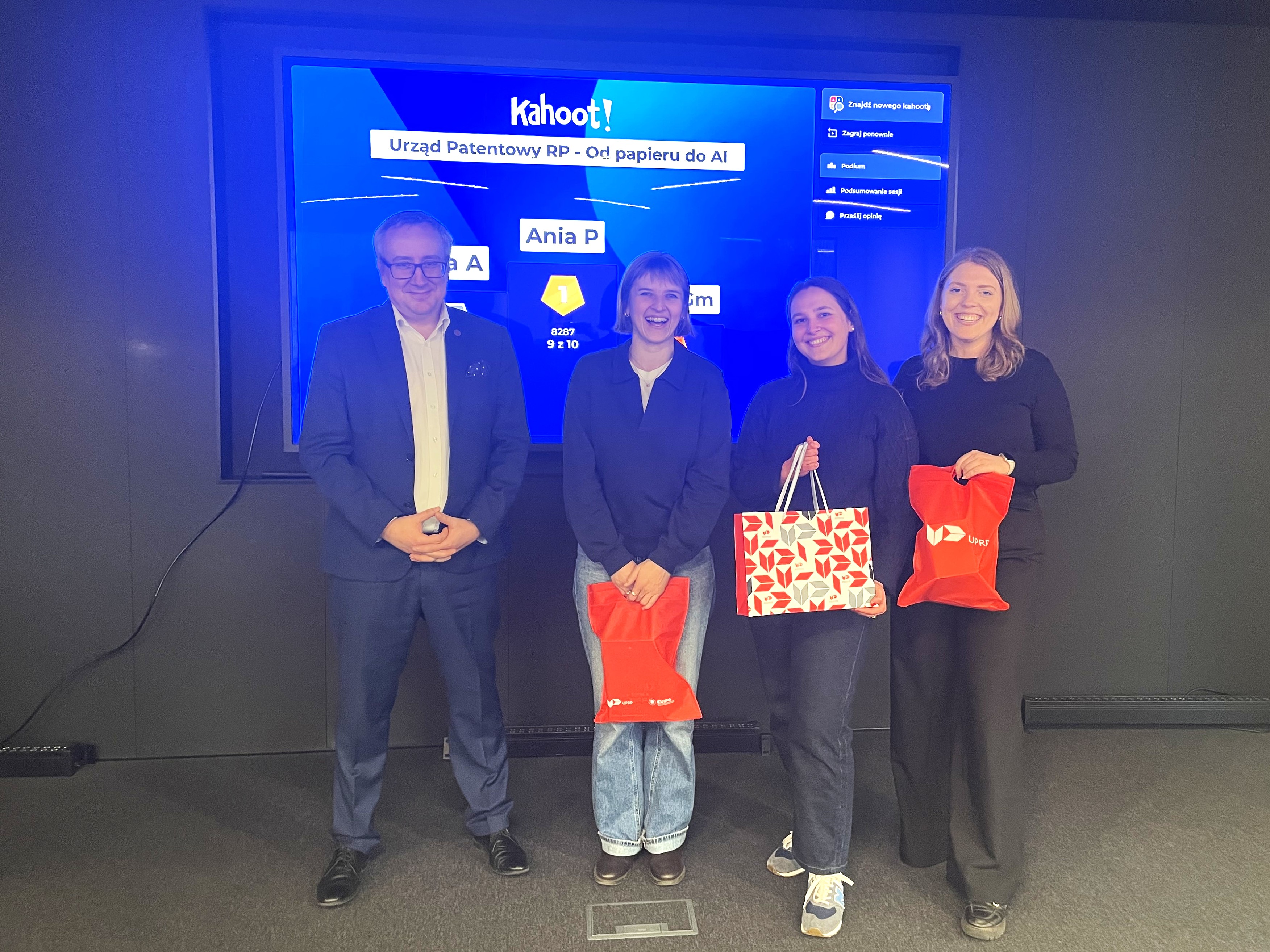 Przyszli rzecznicy patentowi odwiedzili Urząd Patentowy RP