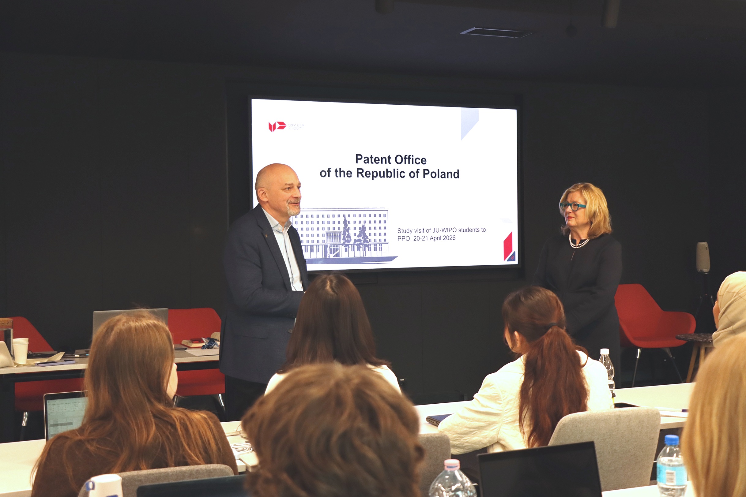 Wizyta studentów Joint Master’s Degree Programme in Intellectual Property and New Technologies w Urzędzie Patentowym RP