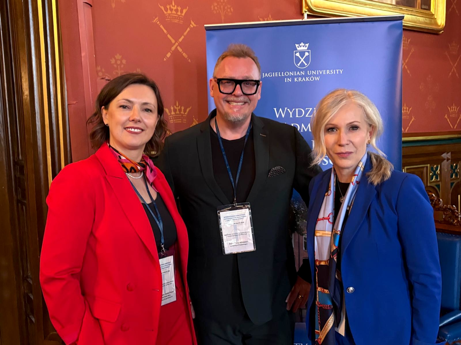 Zastępca Prezesa Urzędu Patentowego RP doktor Żaneta Zemła-Pacud otworzyła konferencję pod tytułem Sustainability of the EU Pharma and Healthcare Market