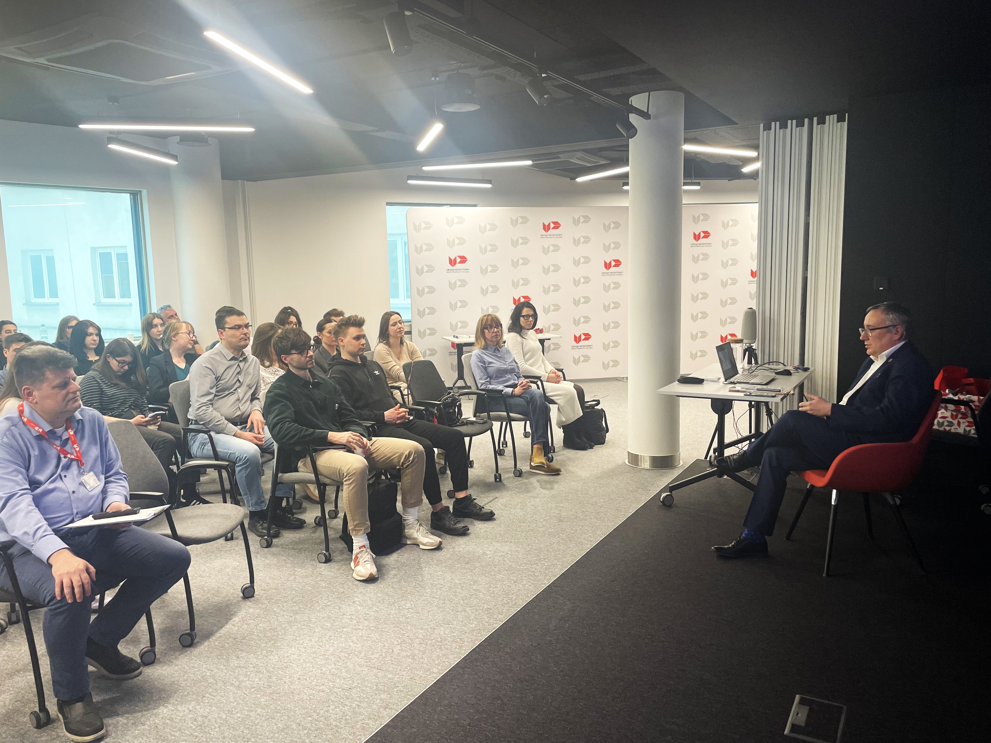 Przyszli rzecznicy patentowi odwiedzili Urząd Patentowy RP