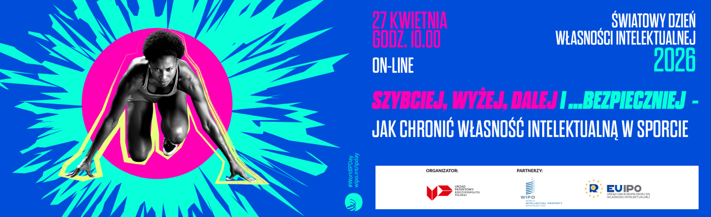 Webinarium pod tytułem Szybciej, wyżej, dalej i bezpieczniej - jak chronić własność intelektualną w sporcie