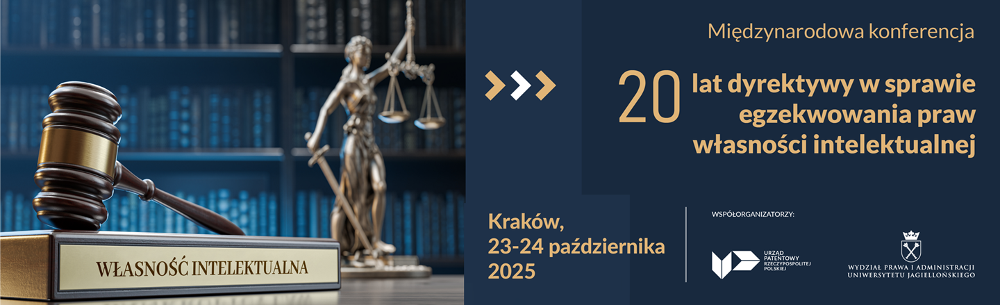 Międzynarodowa konferencja pod tytułem 20 lat dyrektywy w sprawie egzekwowania praw własności intelektualnej