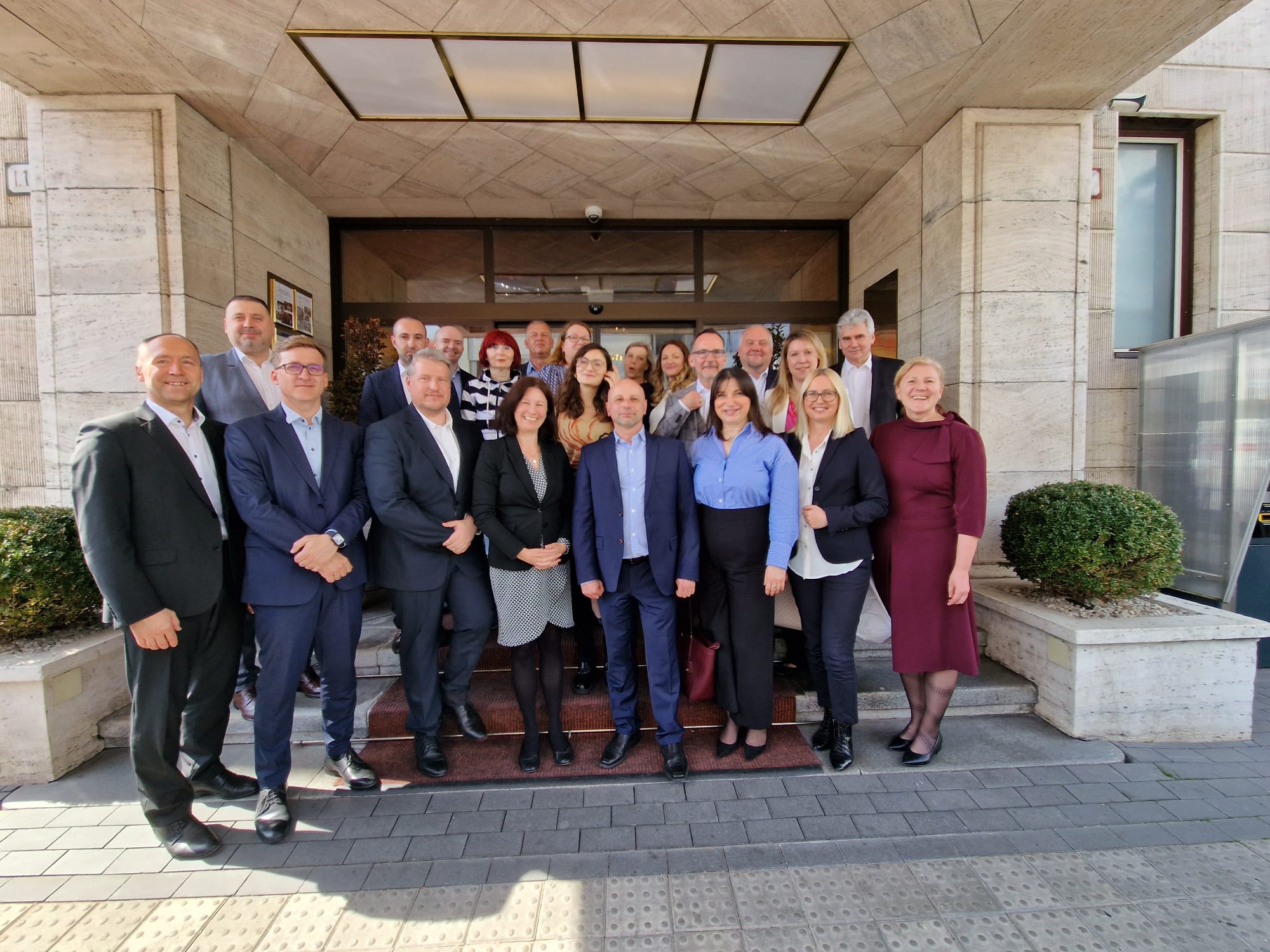 Szefowie urzędów patentowych formatu Grupa Wyszehradzka i Przyjaciele (V4+4) w słowackim urzędzie patentowym